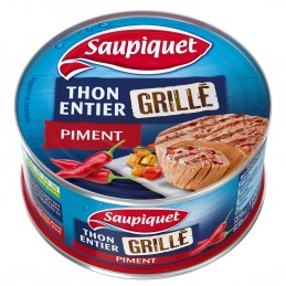 Thon grillé au piment...