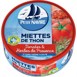 Miettes de thon à la tomate...