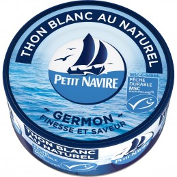 Thon blanc au naturel pêche...