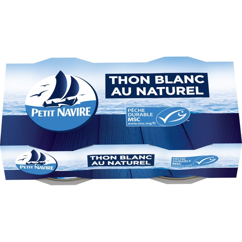 Thon albacore au naturel PETIT NAVIRE