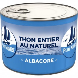 Thon albacore au naturel...