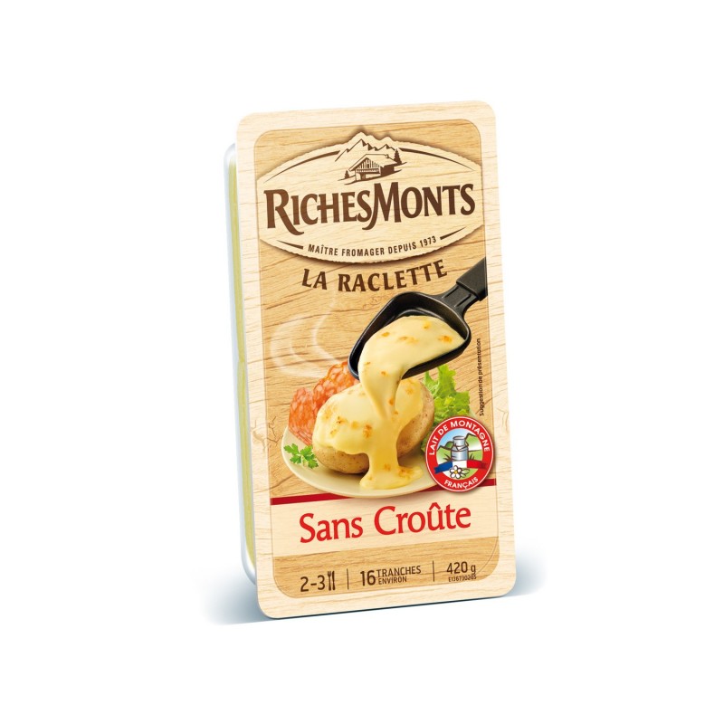 RICHES MONTS Formaggio da raclette senza crosta