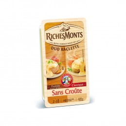 Queso raclette sin corteza...