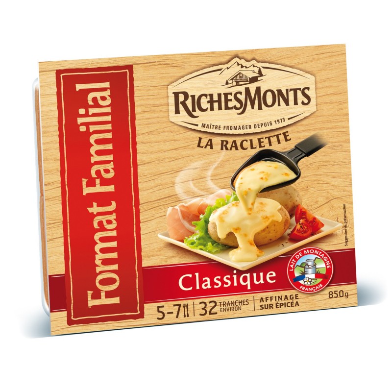 Fromage à raclette RICHES MONTS