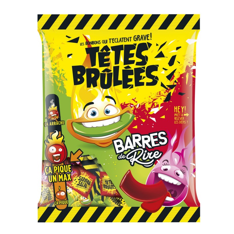 TETES BRULEES 430399 - La Mini Fabrik a Bonbons - Naturliga smaker och  färgämnen