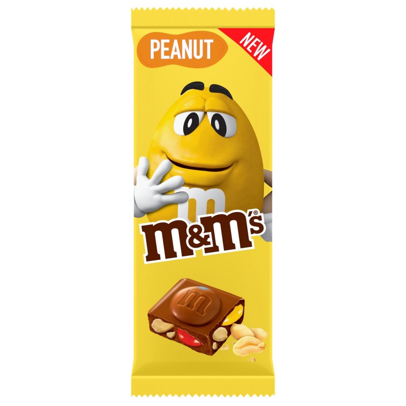 M&M's Peanut Pouch 125g (12 Pack)