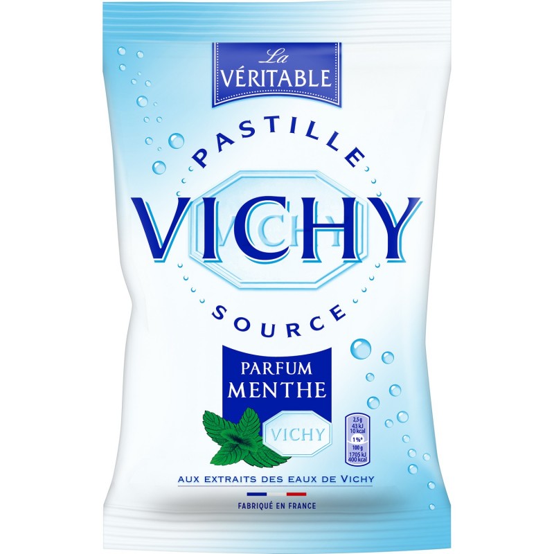 Bonbons pastilles menthe VICHY