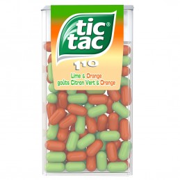 TIC TAC lime & orange candies