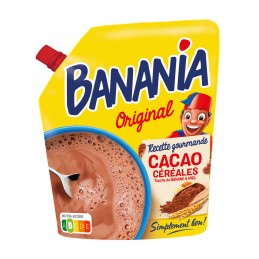 巧克力麦片粉、香蕉和可可 BAANNIA