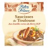 Piatto pronto Salsicce di Tolosa lenticchie REFLETS DE FRANCE