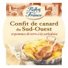 Plat cuisiné confit canard pommes de terre REFLETS DE FRANCE