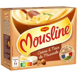 MOUSLINE Cream & Nutmeg...