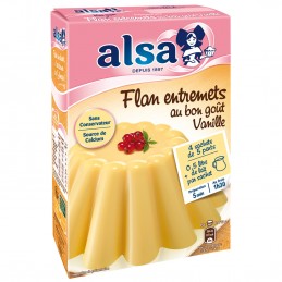 Préparation flan vanille ALSA
