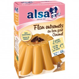 Zubereitung Flan Entremets...