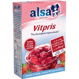 Vitpris ALSA 果酱的胶凝剂