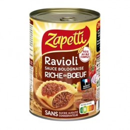 Ravioli a la boloñesa con...