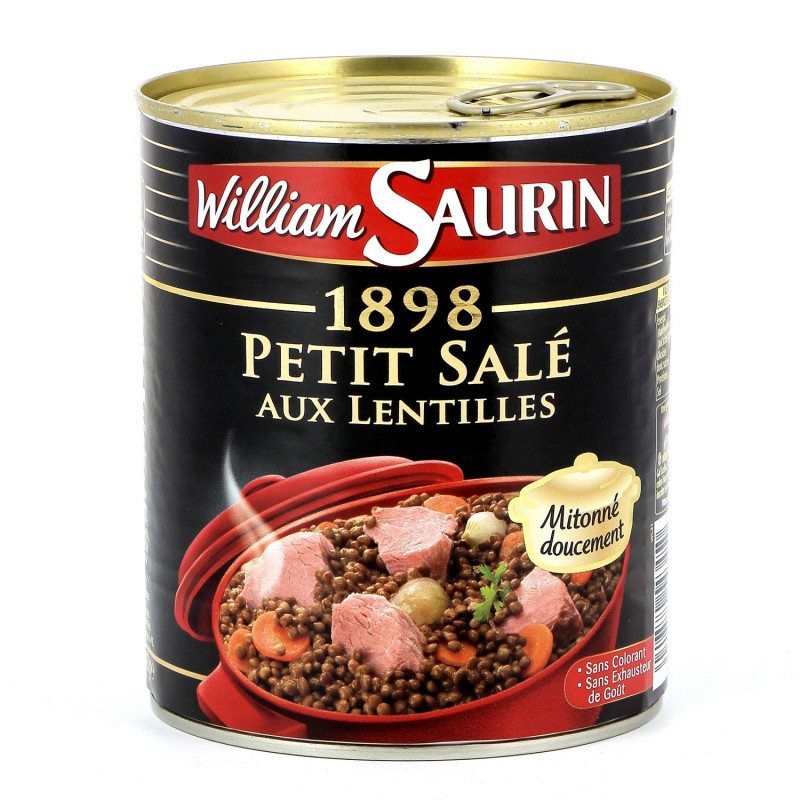 Lentilhas salgadas pequenas WILLIAM SAURIN Lentilhas salgadas pequenas WILLIAM SAURIN
