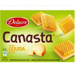 Delacre canasta gouda 开胃酒饼干