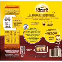 RICORE Noir Intense, Café & Chicorée, Boîte 240g - Nestlé - 240 g