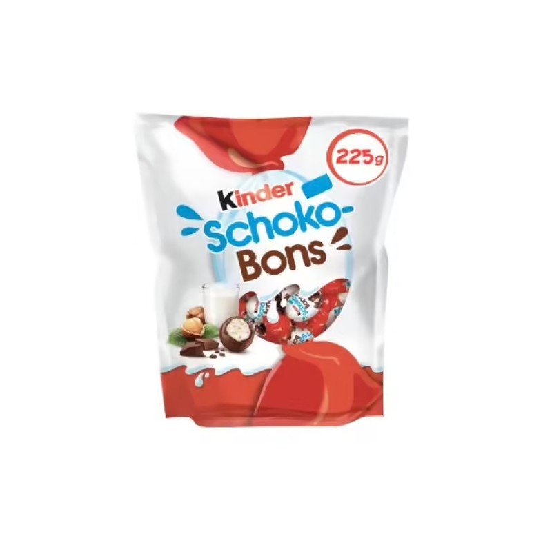 Bonbons chocolat lait noisettes KINDER SCHOKO-BONS