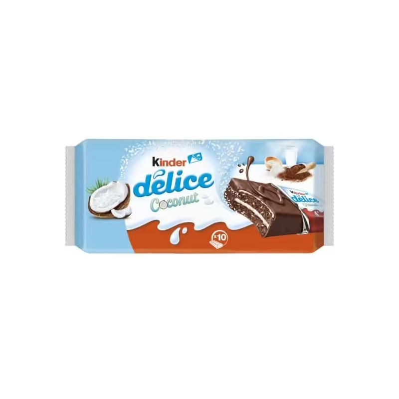 KINDER DELICE coconut cakes