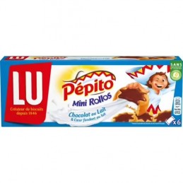 Pépito gâteau : Pépito lait LU 192g - 18 paquets de Pépito LU