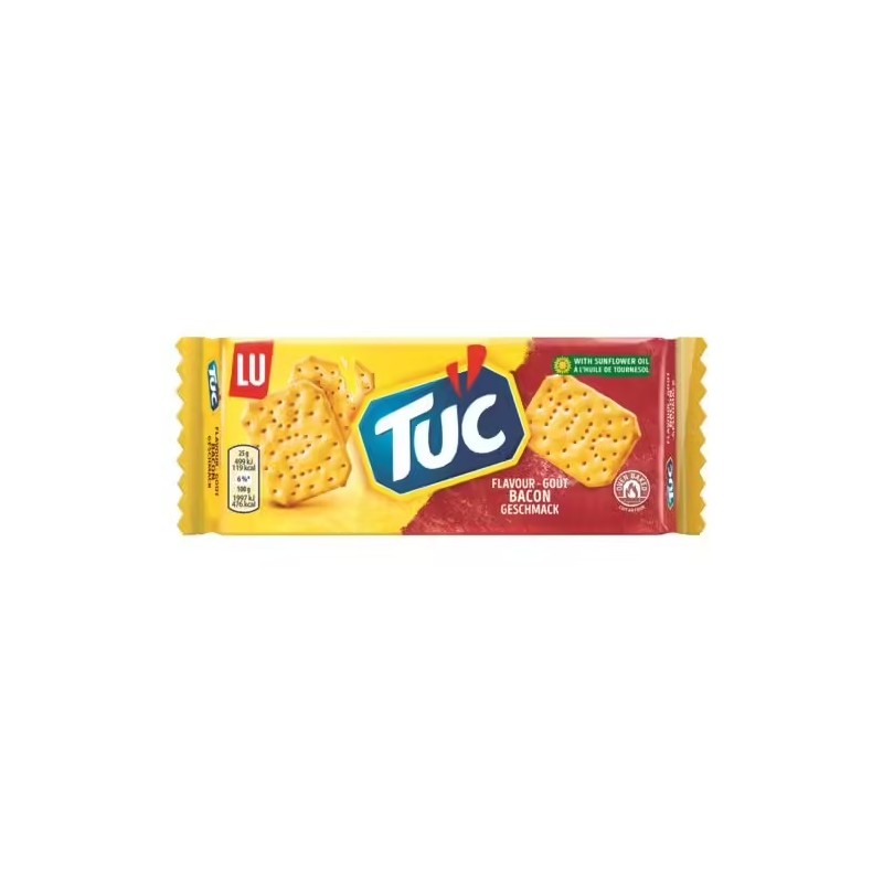 Bacon Flavor Crackers Aperitif Biscuits TUC