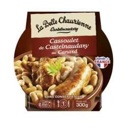 Plat cuisiné cassoulet au...