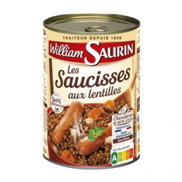Sausage lentils WILLIAM SAURIN