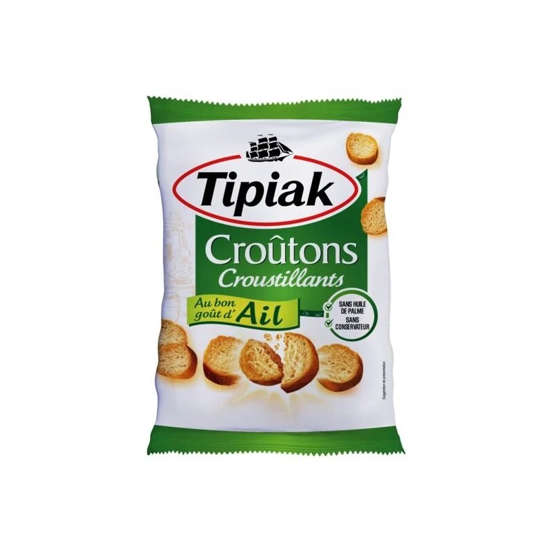 TIPIAK valkosipulikrutonkeja
90g pussi