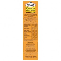 Quinoa gourmand TIPIAK la boite de 400 g
