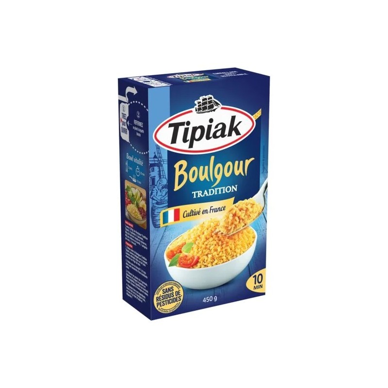 Boulgour TIPIAK la boite de 540g Boulgour TIPIAK la boite de 540g
