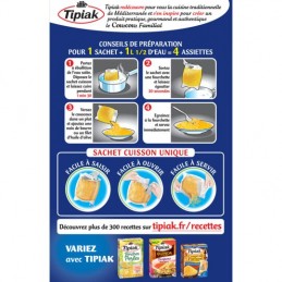 TIPIAK kuskuspussi, 3 pussia à 210 g