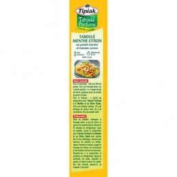 Valmistelu TIPIAK minttu- ja sitruunatabboulehille