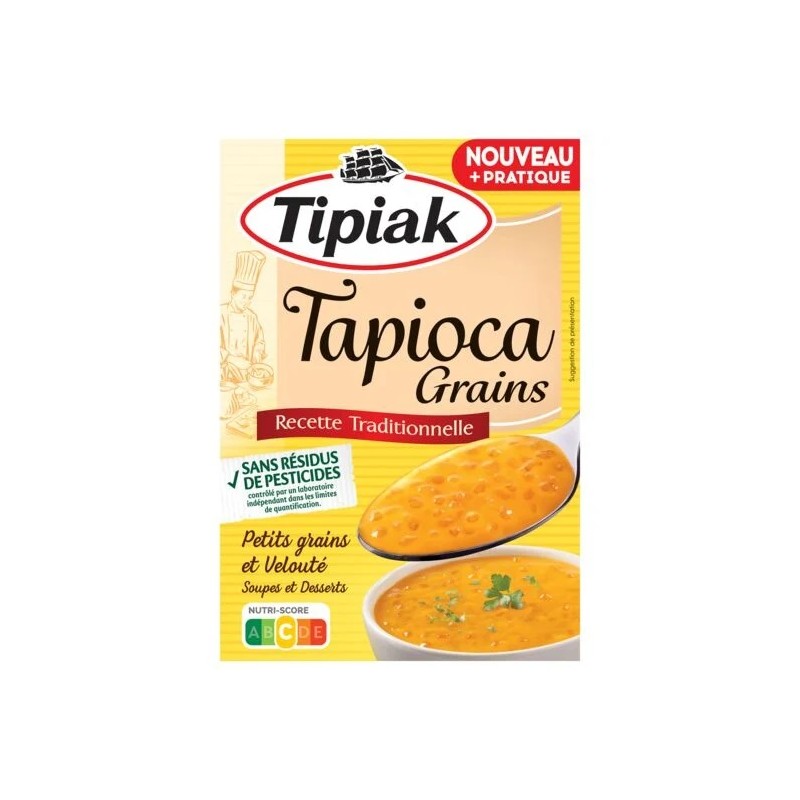 Topioca grain TIPIAK la boite de 300g