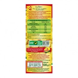 Pâtes coudes rayés PANZANI le sachet de 500 g