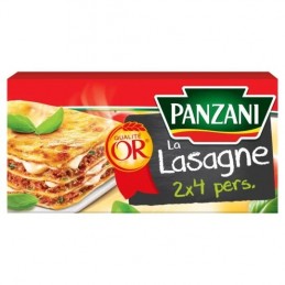 Pâtes lasagnes PANZANI le paquet de 500 g