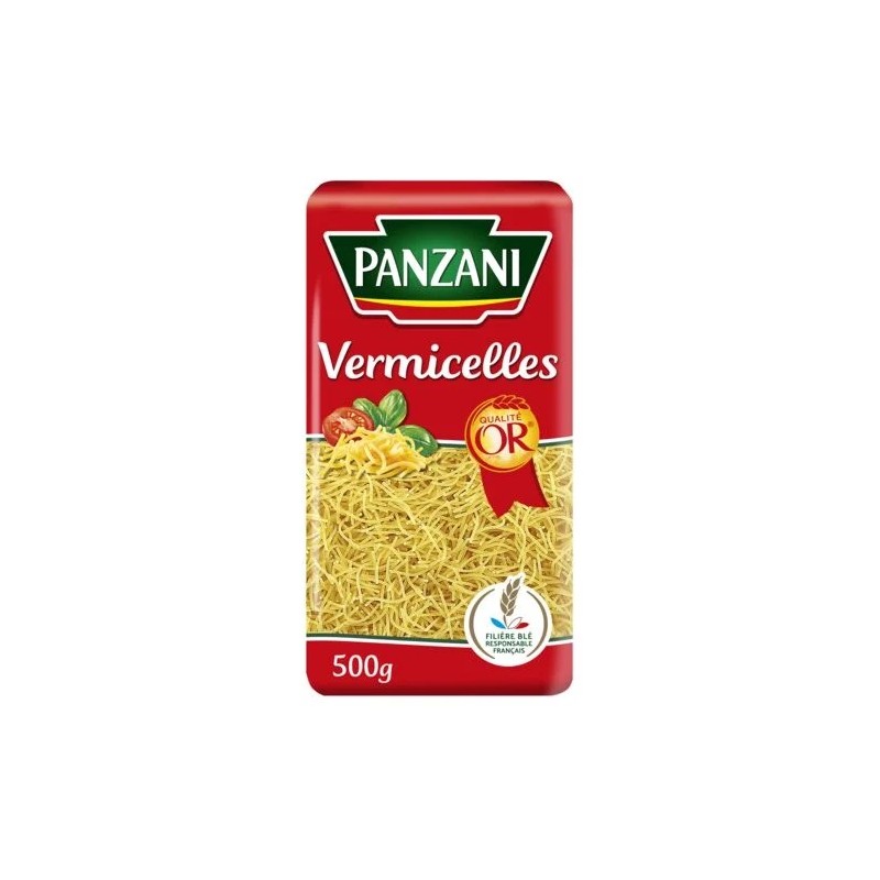 Pâtes vermicelles PANZANI le sachet de 500 g