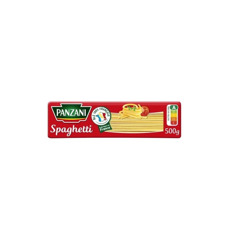 Pâtes spaghetti PANZANI le paquet de 500 g