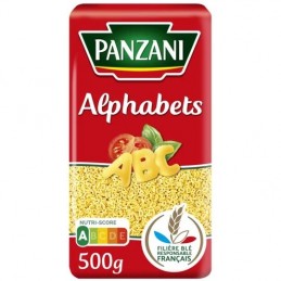 Pâtes alphabets à potage...