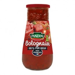 Sauce bolognaise pur bœuf PANZANI le pot de 650g