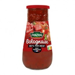 Sauce bolognaise pur bœuf PANZANI le pot de 650g