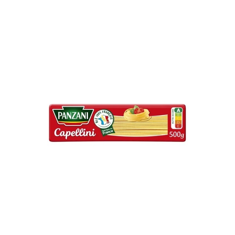 PANZANI capellini pasta 500 g pakkaus