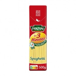 Pâtes spaghetti 3 min PANZANI
le paquet de 500 g