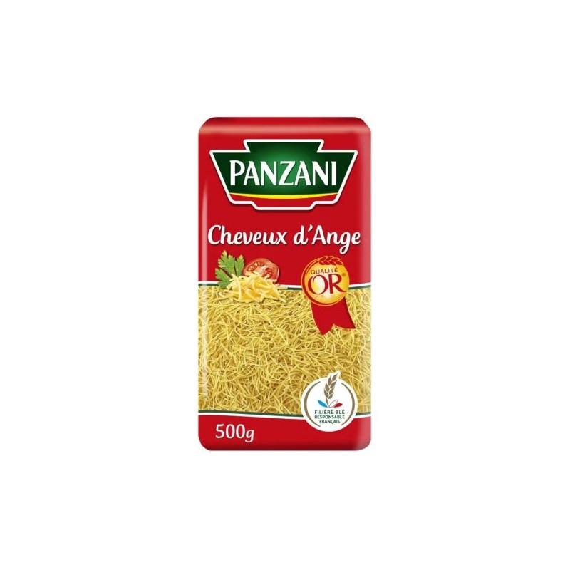 Pâtes cheveux d'ange à potage PANZANI le paquet de 500 g