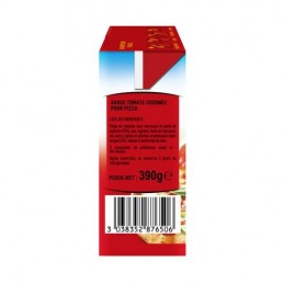 Sauce tomate cuisinée pour pizza Tomapizza PANZANI
la brique de 390 g