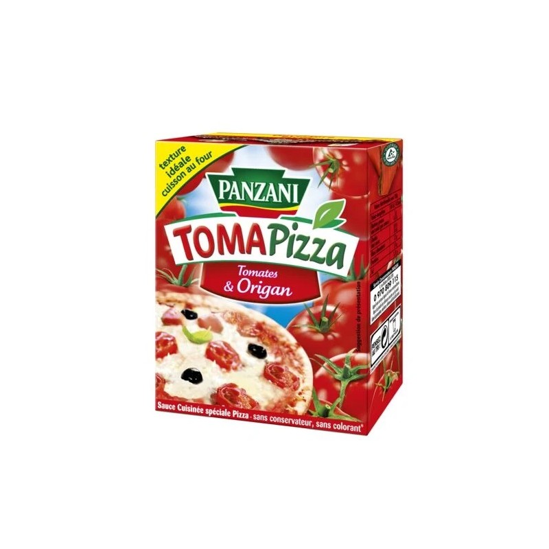 Tomapizza PANZANI keitetty tomaattikastike pizzaan
390 g pakkaus