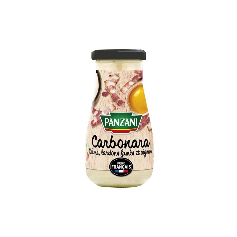 Sauce carbonara PANZANI le pot de 370g