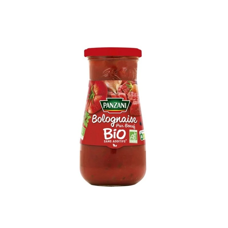 Sauce tomate cuisinée à la viande Bio