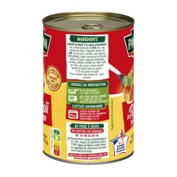 Plat cuisiné ravioli pur bœuf PANZANI la boîte de 400g